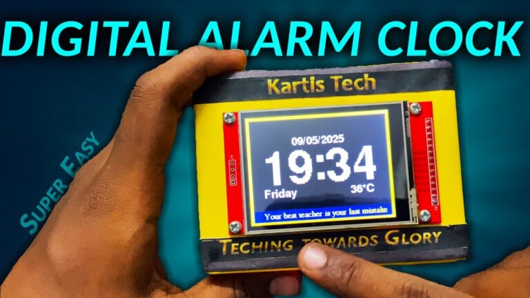 DIY: Digital Alarm Clock
